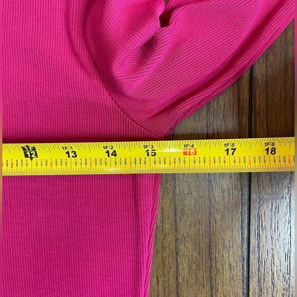 Bourdeaux Long Sleeve Maxi Dress Pink Anthropologie size Small/petite - Picture 10 of 14